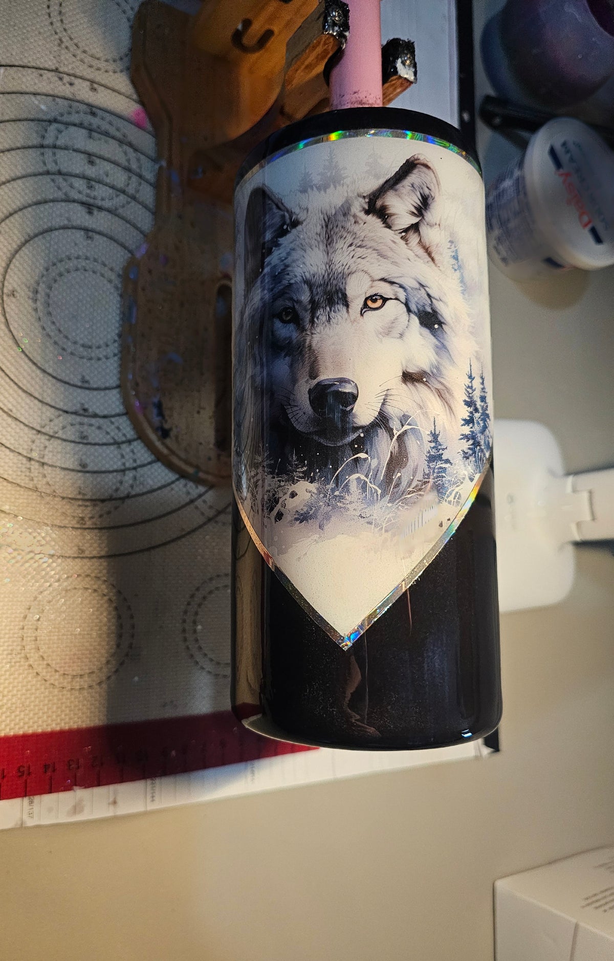 Wolf Midnight Blue